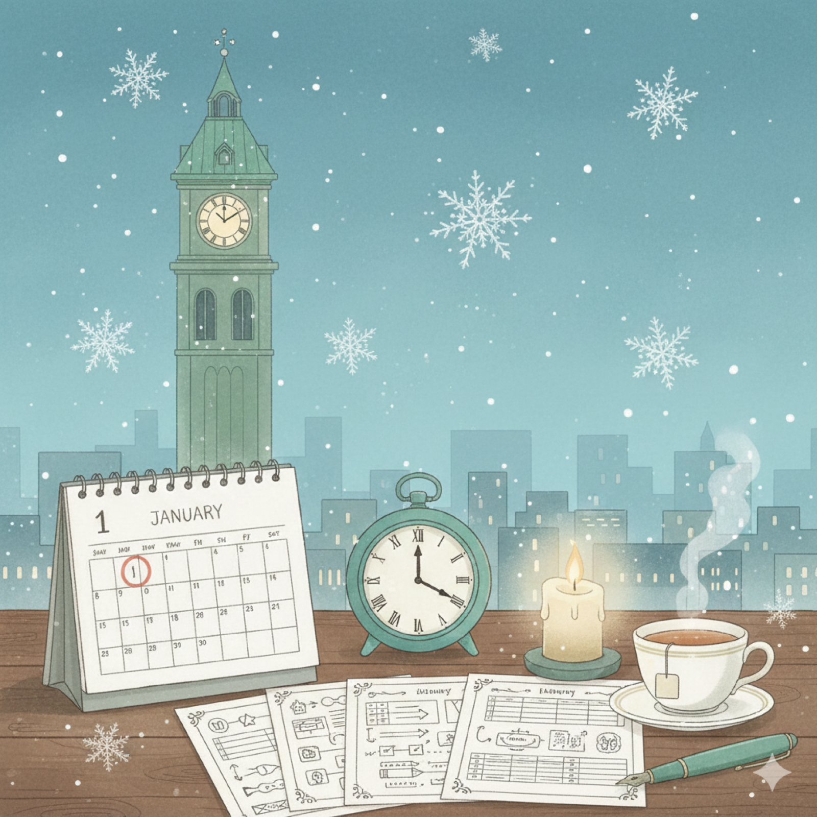 Январь - Планирование