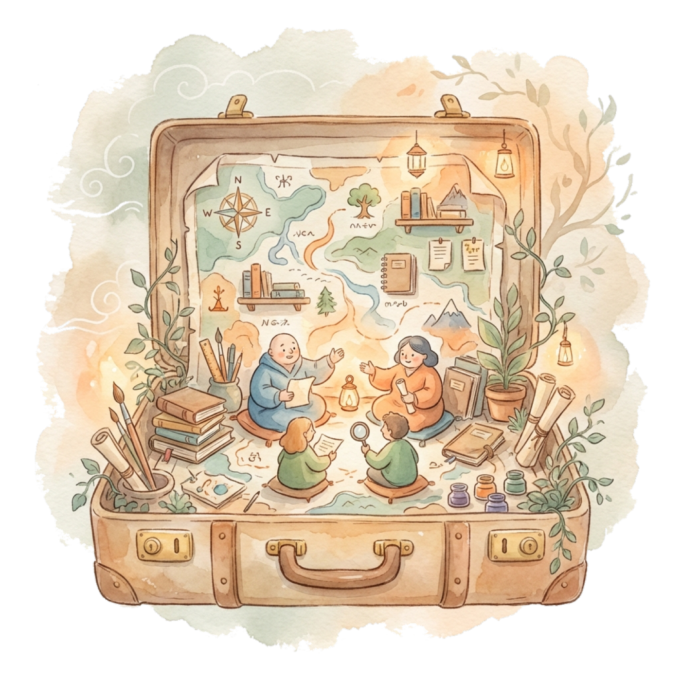 Мастерская в чемодане